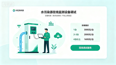 水污染源在线监测设备现场调试服务
